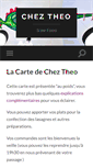 Mobile Screenshot of cheztheo.be